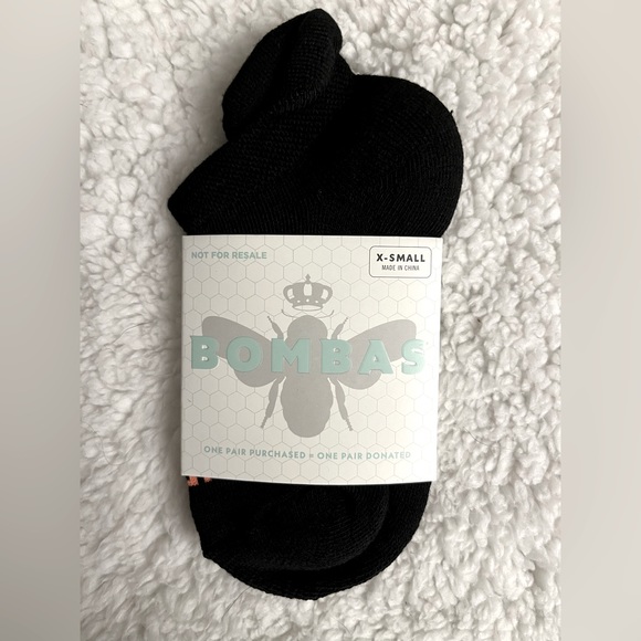Bombas Accessories New Bombas Black No Show Toddlers Youth Socks 5